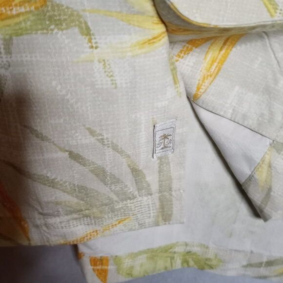 Tommy Bahama Silk Men's Tropical Button Down Short Sleeve Hawaiian Shirt XXL - Picture 6 of 8